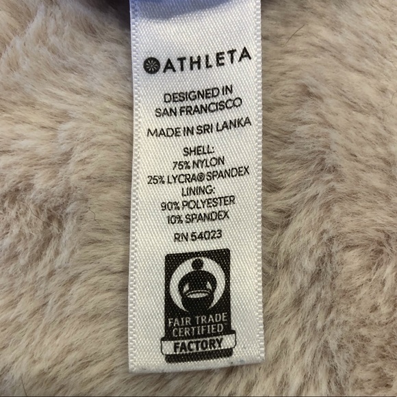 Athleta Light Pink Criss Cross Sports Bra, Size S - Picture 6 of 6